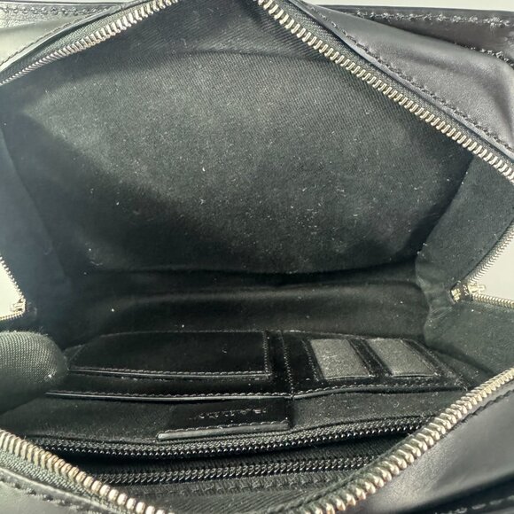 Authentic Bally Black Leather Zip-Around Organizer/Wallet Men's Wristlet - Picture 8 of 13